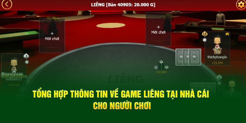 Tổng hợp thông tin về game liêng tại nhà cái cho người chơi